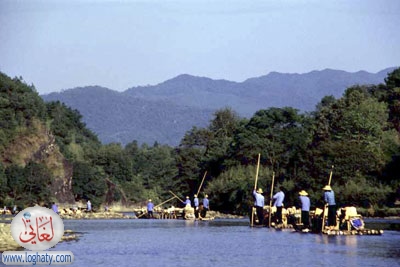 rafting near Wuyishan