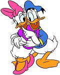 Donald Daisy Duck Hug